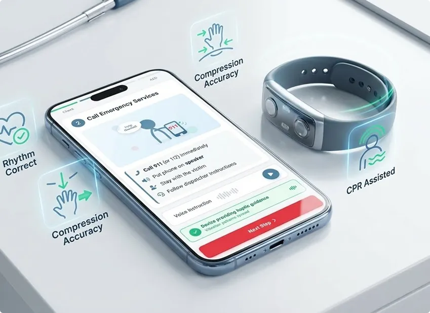 Confident life-saving action